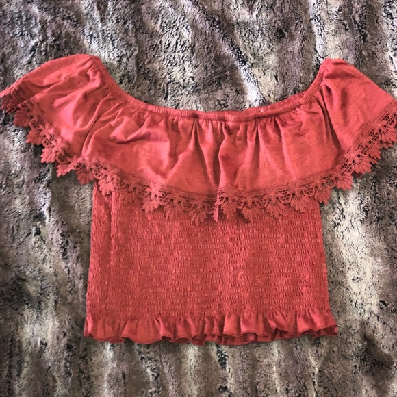 Rust blouse BNWOT - Picture 1 of 1